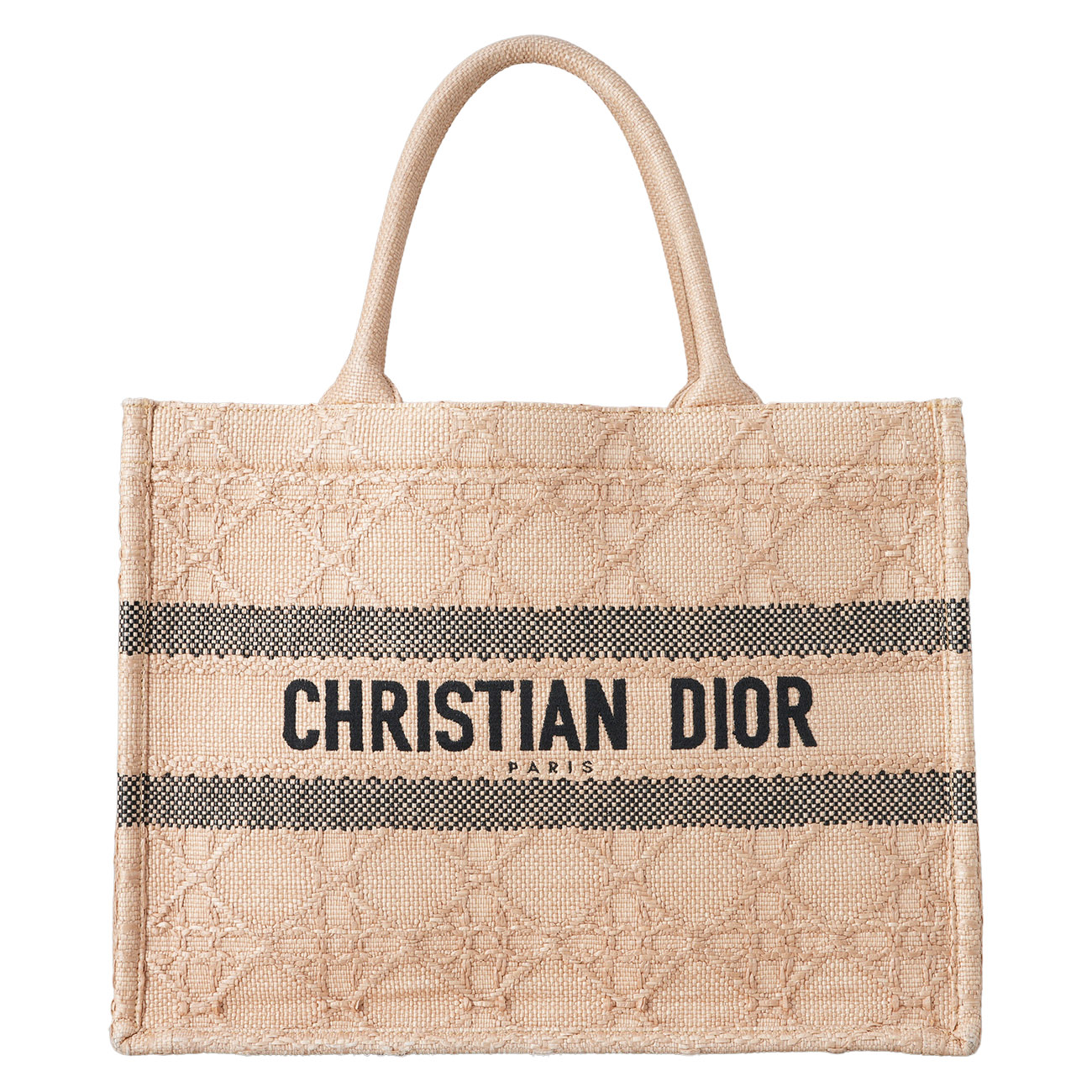 CHRISTIAN DIOR(USED)디올 라피아 북토트
